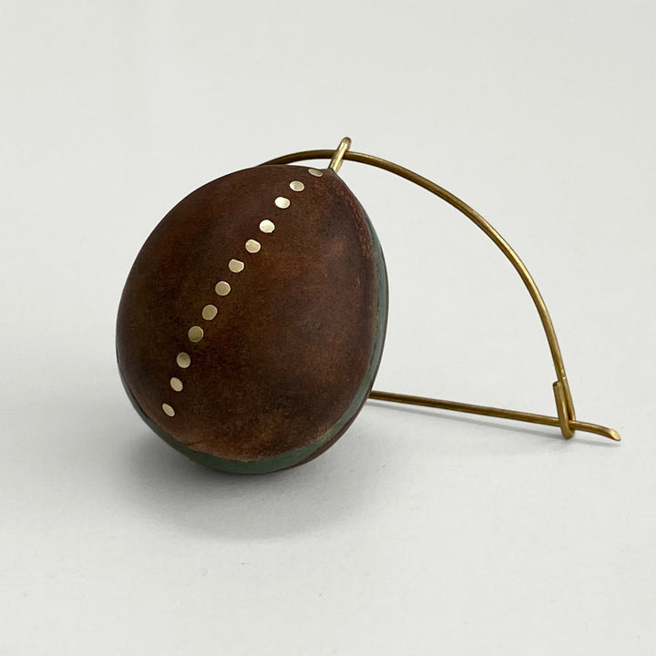 Avocado Brooch